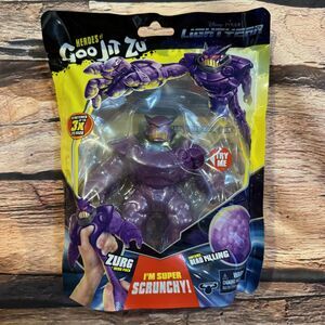 Heroes of Goo Jit Zu Lightyear Zurg Hero Pack Super Scrunchy Bead Filling New